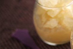Lire la suite à propos de l’article Granite de pamplemousse rose à la fleur d’oranger