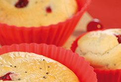 Lire la suite à propos de l’article Muffins au pavot et groseilles